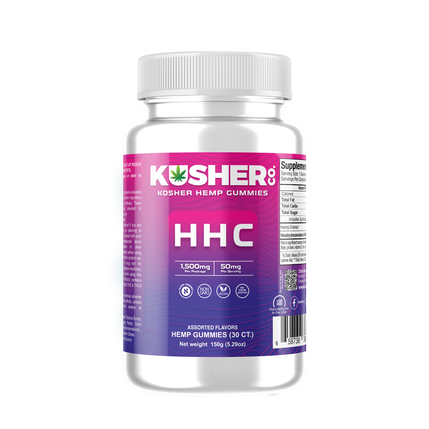 HHC - Kosher Hemp Gummies