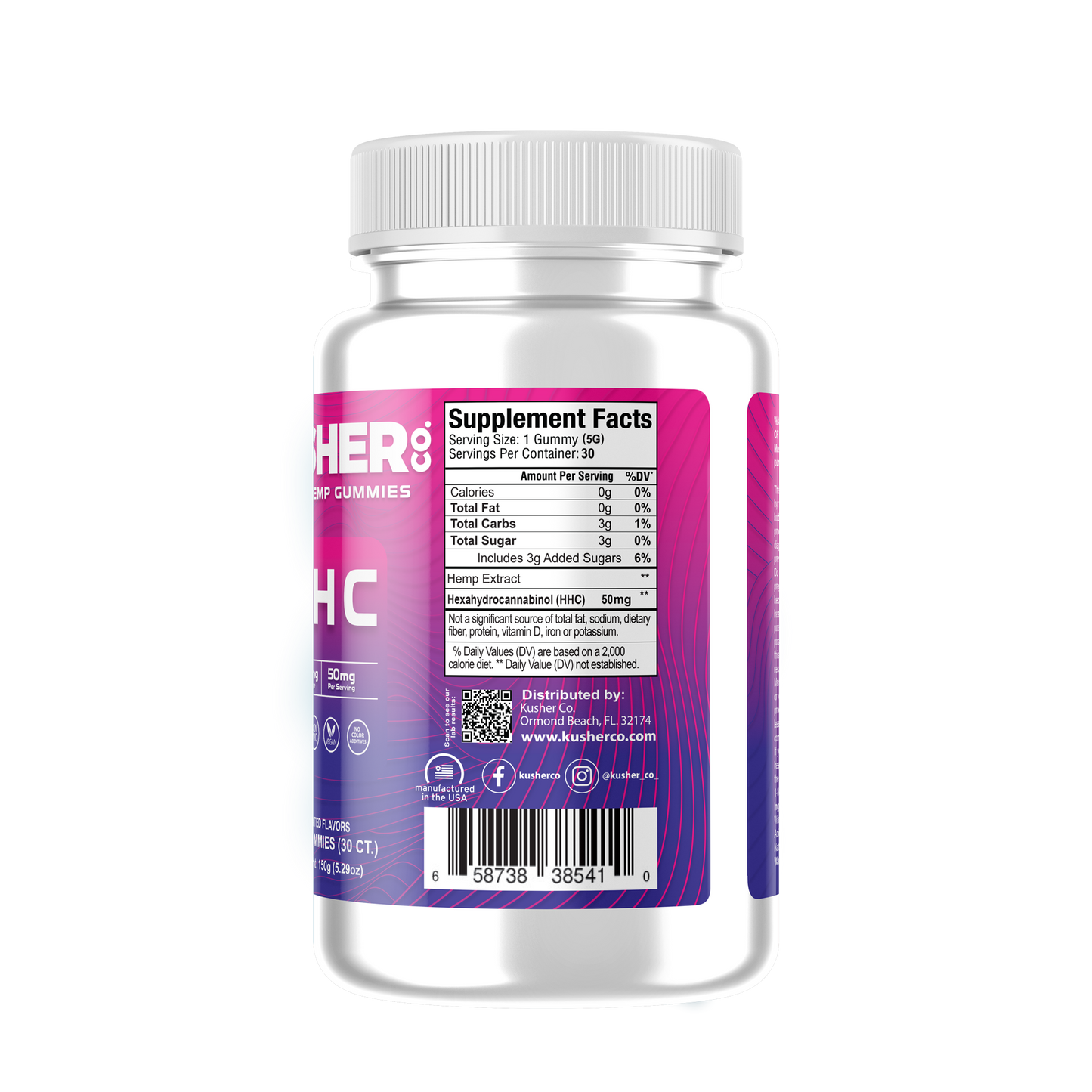 HHC - Kosher Hemp Gummies