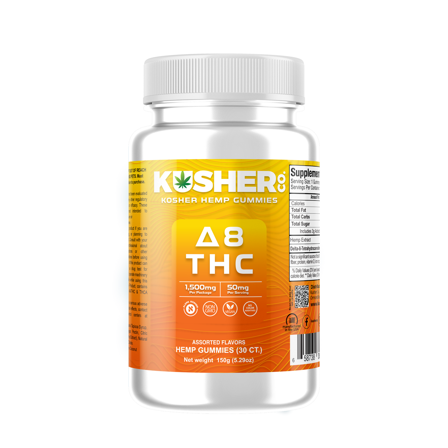 D8 - Kosher Hemp Gummies