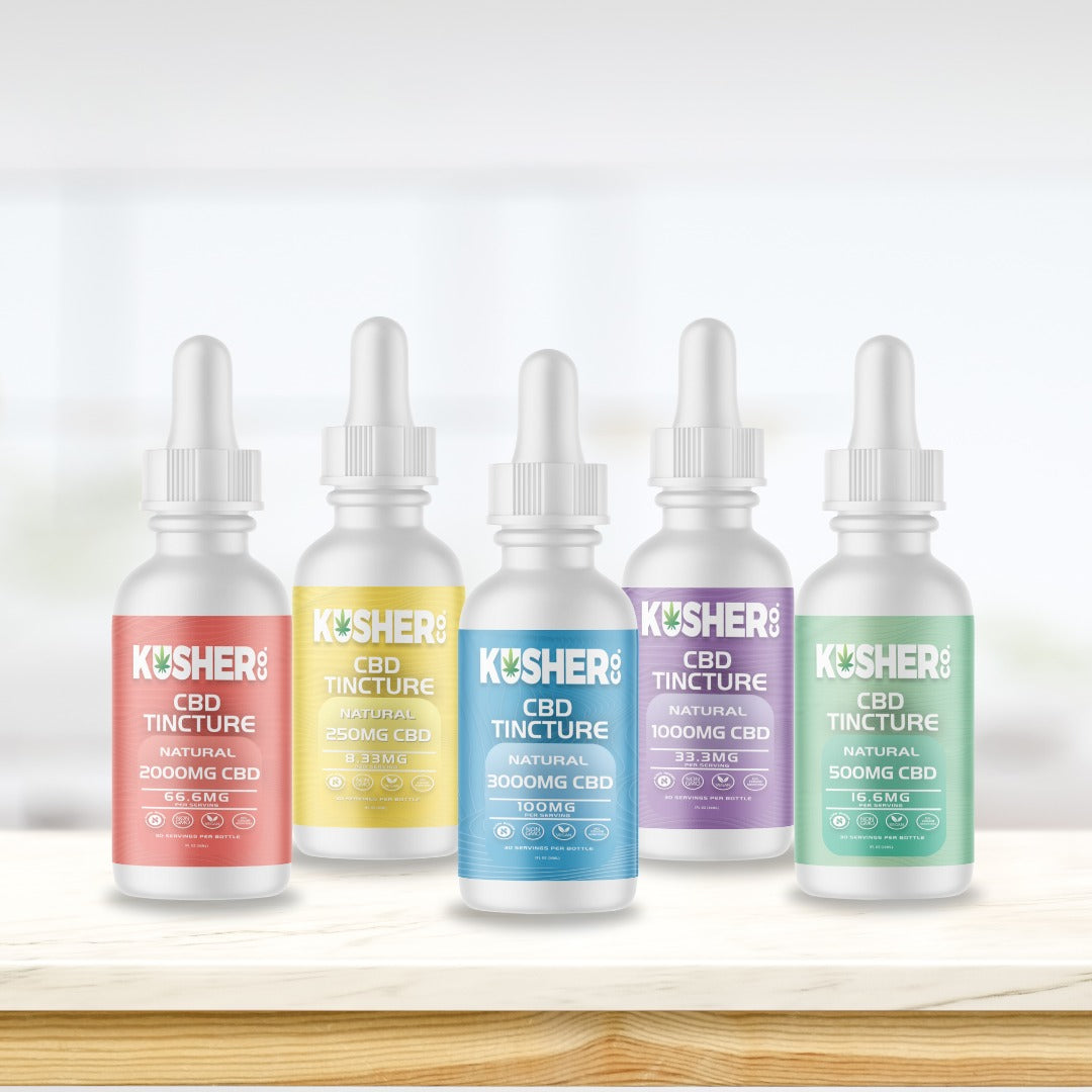 Full Spectrum Kosher Hemp Extract CBD Tincture