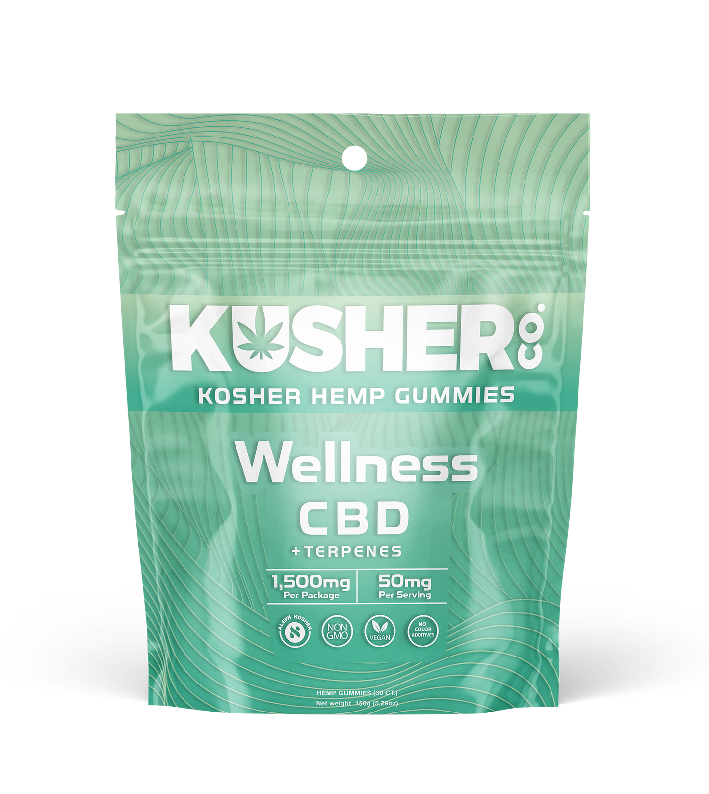 Wellness - Kosher Hemp Gummies (CBD)