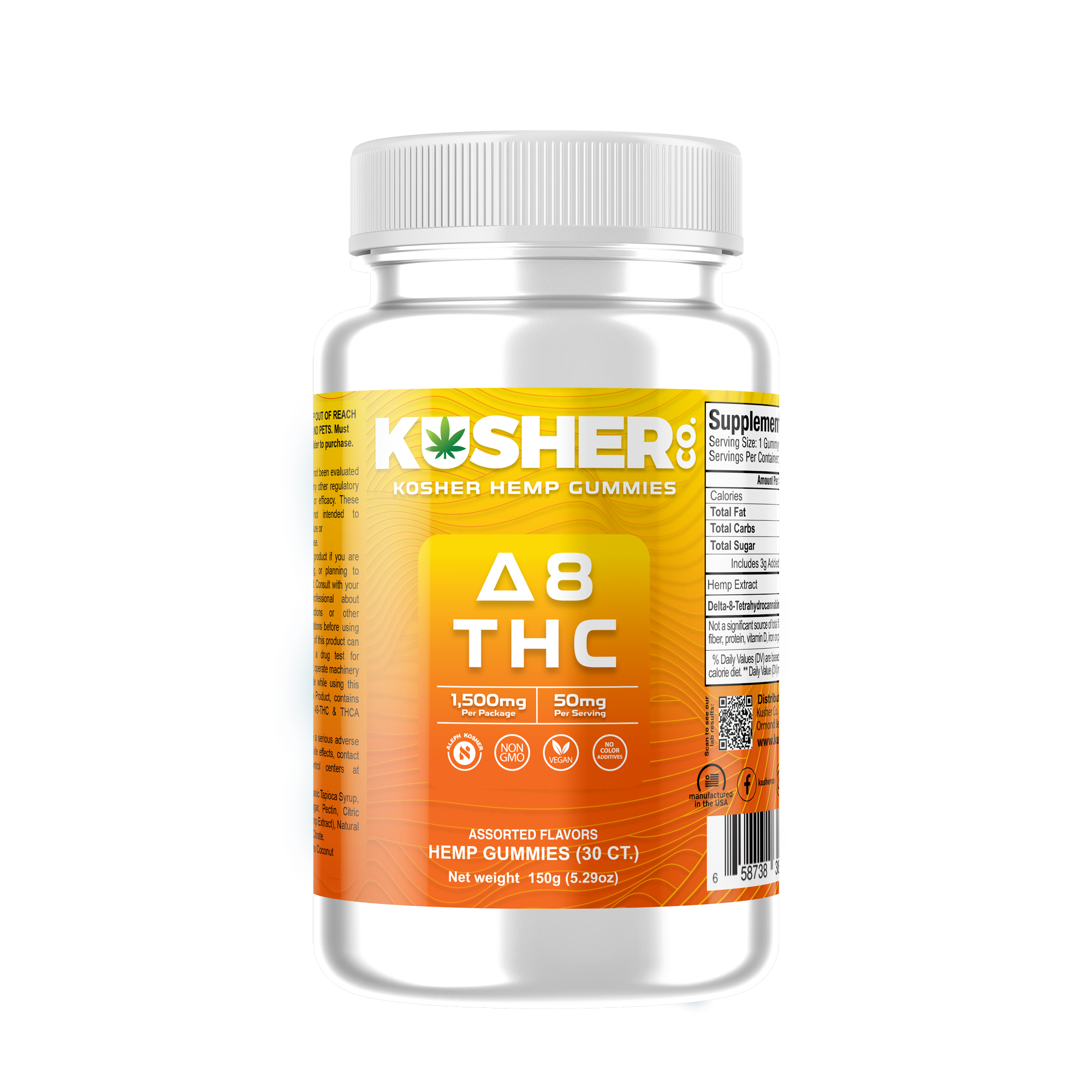 D8 Rhc Gummies D8 - Kosher Hemp Gummies – KusherCo