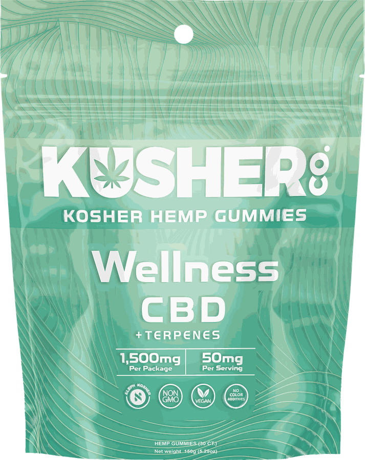 Wellness - Kosher Hemp Gummies (CBD)